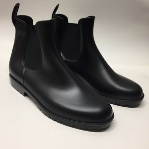 Asgard Women's Shoes Rubber Ankle Boots, Black, 6.